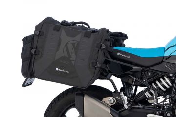 Wunderlich Luggage System X-Bag X32 Side Bags with X-RACK Light, Set, Black